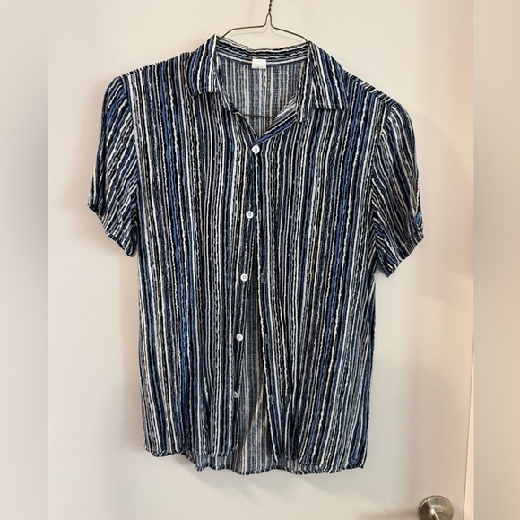 Men Medium Shein Casual Button Up Shirt NWOT - Picture 3 of 8